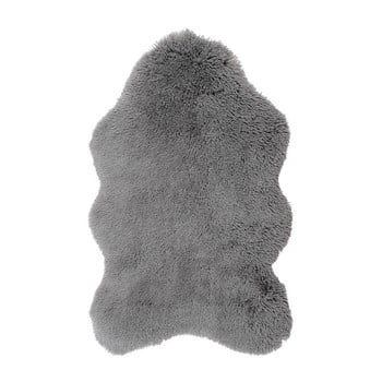 Covor blană Floorist Soft Bear, 70 x 105 cm, gri