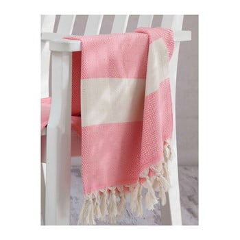 Prosop hammam elmas pink, 100x180 cm