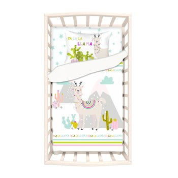 Lenjerie de pat din bumbac pentru copii apolena mirra duro, 100 x 150 cm