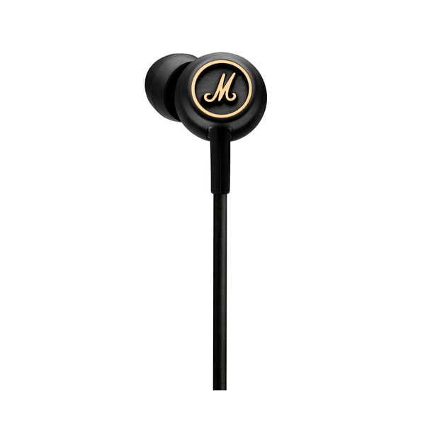 Černá sluchátka Marshall Mode EQ Black and Brass