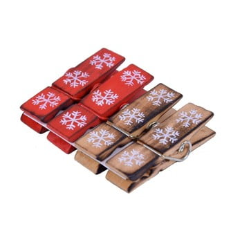 Set 4 cârlige decorative de crăciun ego dekor