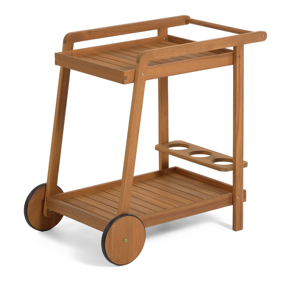 Servírovací vozík z akátového dřeva Kave Home Felisa