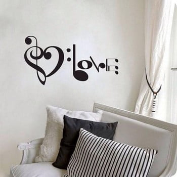 Autocolant decorativ pentru perete music love