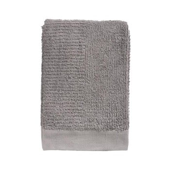 Prosop din bumbac pentru baie zone classic, 70 x 140 cm, gri maro