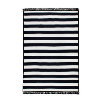 Covor reversibil sentinus, 140 x 215 cm, alb-negru