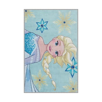 Covor antiderapant pentru copii homefesto frozen, 80 x 150 cm