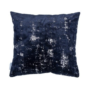 Pernă cu umplutură zuiver sarona vintage, 45 x 45 cm, albastru închis