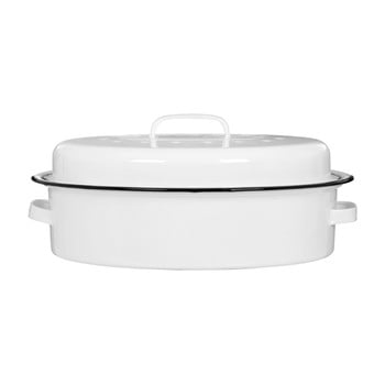 Formă de copt smălțuită premier housewares, alb