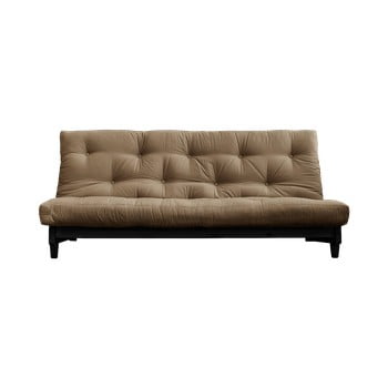 Canapea extensibilă karup design fresh black/mocca