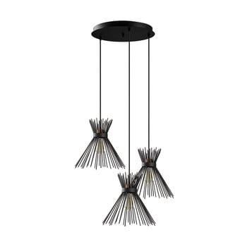 Lustră opviq lights kirpi, negru