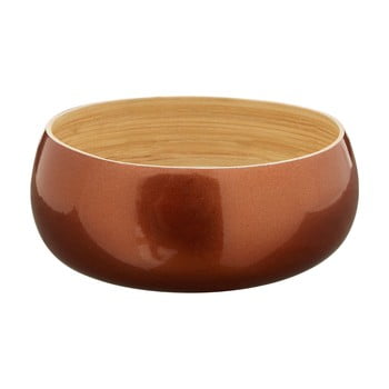 Bol din bambus premier housewares, ⌀ 20 cm, roz auriu