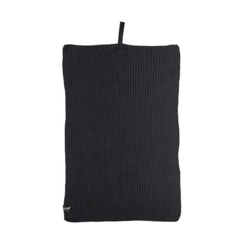 Prosop din bumbac pentru bucătărie zone merro, 38 x 50 cm, negru
