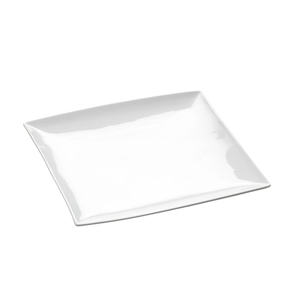 Bílý porcelánový talíř Maxwell & Williams East Meets West, 26 x 26,5 cm