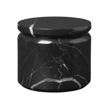 Cutie de depozitare din marmură blomus marble, ø 9 cm, negru