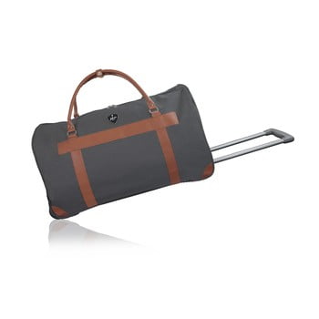 Geantă de voiaj cu roți gentleman farmer norway, 63 l, gri