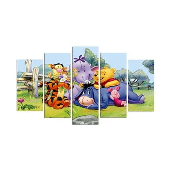 Tablou din 5 piese winnie the pooh