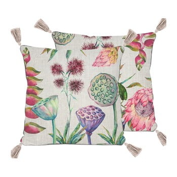 Față de pernă reversibilă madre selva flores salvajes, 45 x 45 cm