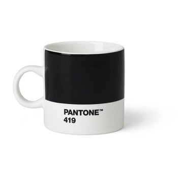 Cană pantone espresso, 120 ml, negru
