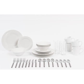 Set veselă din porțelan cu tacâmuri sabichi dining, 36 buc.