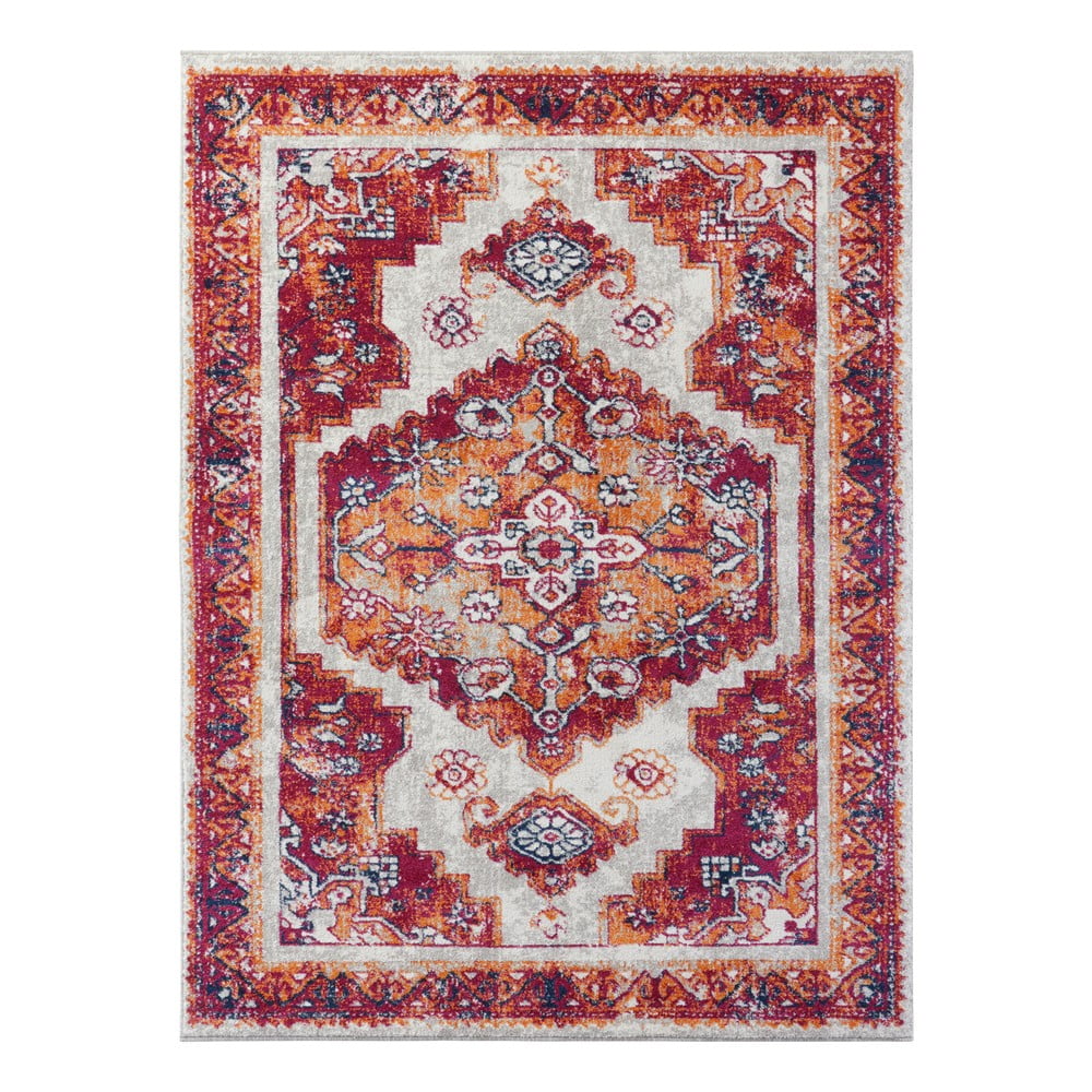 Červený koberec Nouristan Daber, 200 x 290 cm