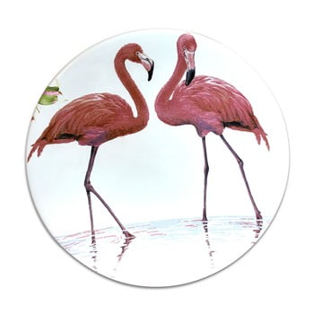 Farfurie din ceramică flamingo, ⌀ 25 cm