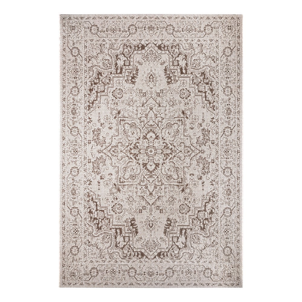 Hnědo-béžový venkovní koberec Ragami Vienna, 200 x 290 cm