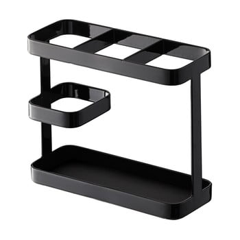 Suport ustensile de bucătărie yamazaki tower, negru