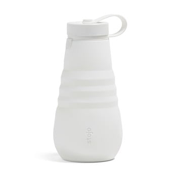 Sticlă pliabilă Stojo Bottle Quartz, 590 ml, alb imagine