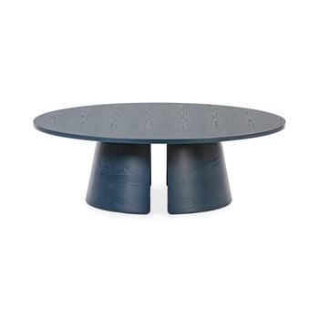 Măsuță de cafea rotundă teulat cep, ø 110 cm, albastru