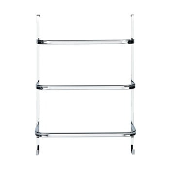 Suport pentru prosoape wenko towel holder chrome, 21 x 54 cm, argintiu