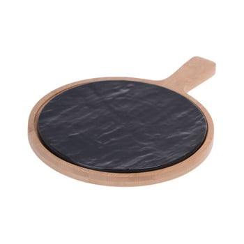 Tavă din bambus pentru servit nikodimos, ø 22 cm