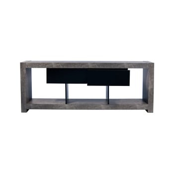 Masă tv în decor de beton temahome nara, 174 x 66 cm