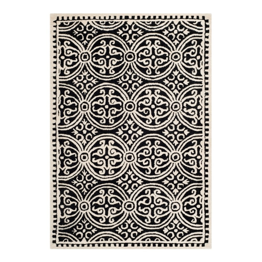 Vlněný koberec Safavieh Marina Night, 91x152 cm