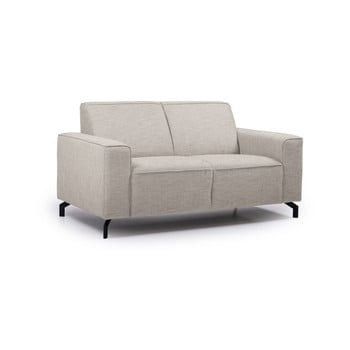 Canapea cu 2 locuri softnord lesly, maro deschis