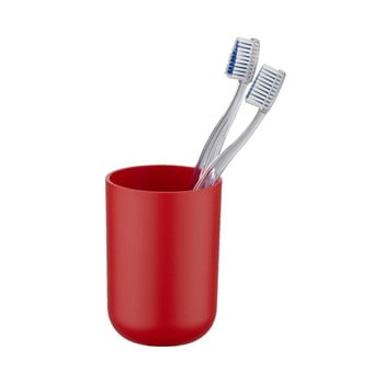 Pahar pentru periuțe de dinți wenko brasil red, roșu