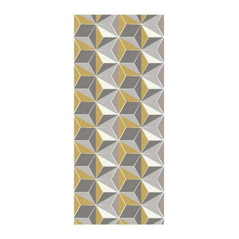 Traversă floorita dice grey ochre, 60 x 115 cm, gri - galben