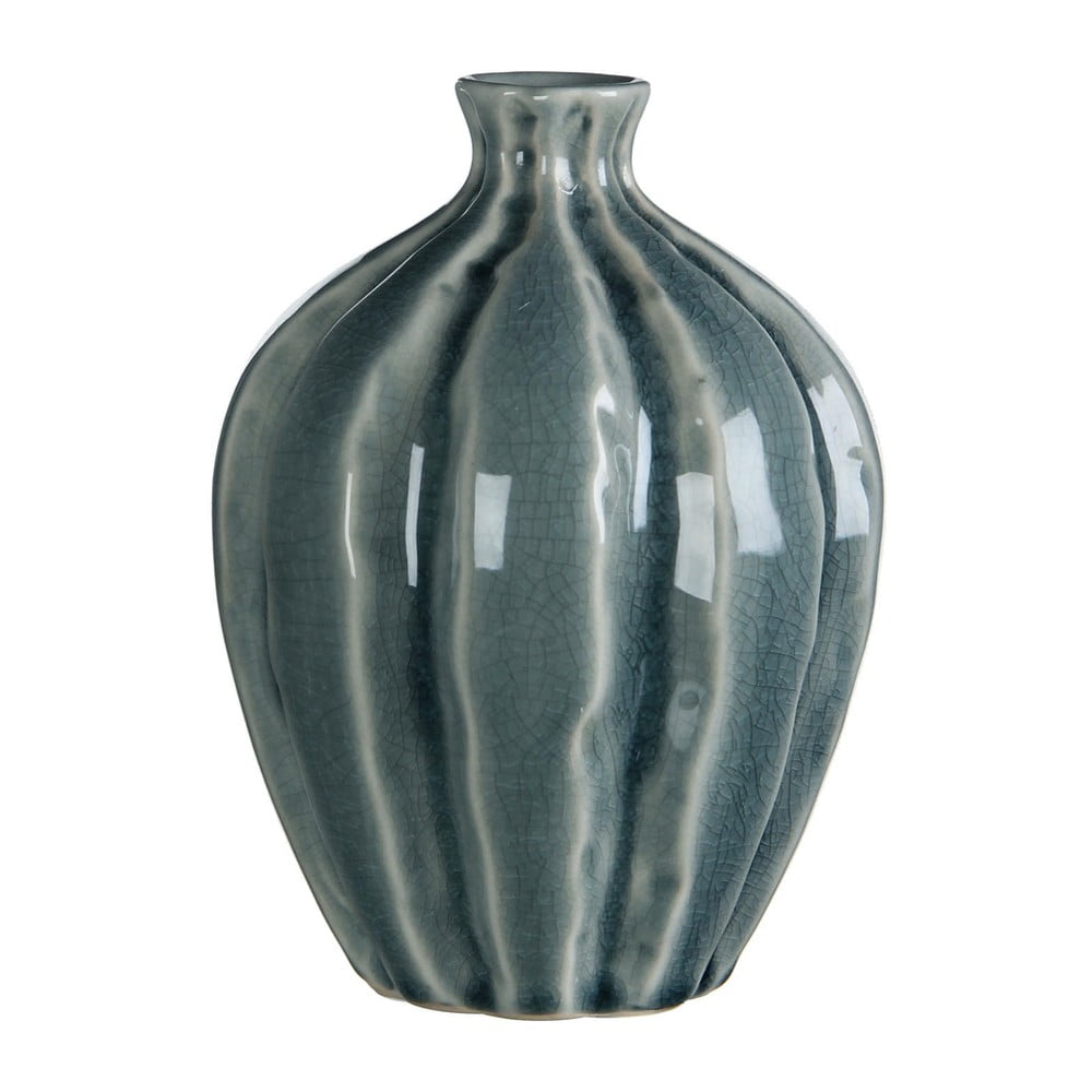 Keramická váza Marlena Turquoise, 15x11 cm