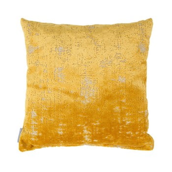 Pernă cu umplutură zuiver sarona vintage, 45 x 45 cm, galben