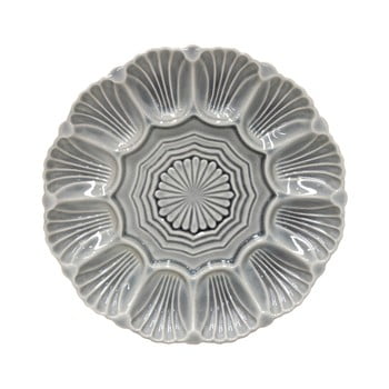 Farfurie din gresie ceramică costa nova cristal, ⌀ 25 cm, gri