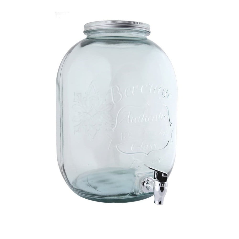 Nádoba na limonádu z recyklovaného skla Ego Dekor Authentic, 12,5 l
