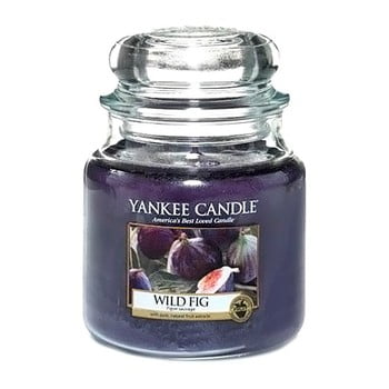 Lumânare parfumată yankee candle wild fig, timp de ardere 65 - 90 ore