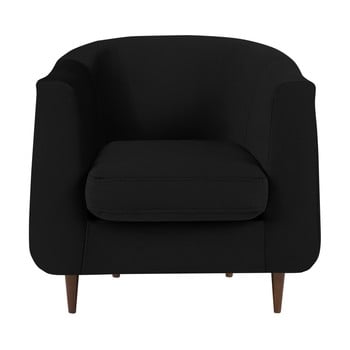 Fotoliu kooko home glam, negru
