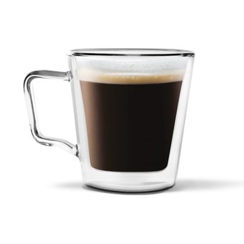 Set 2 căni cu perete dublu vialli design joey, 250 ml