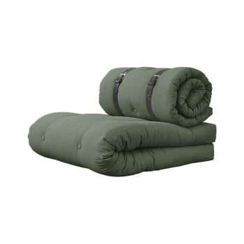Fotoliu extensibil karup buckle up, verde