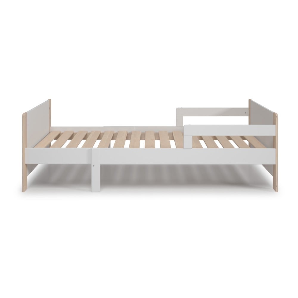 Produktové foto Rostoucí dětská postel v bílo-přírodní barvě 90x140/190 cm Willi – Marckeric
