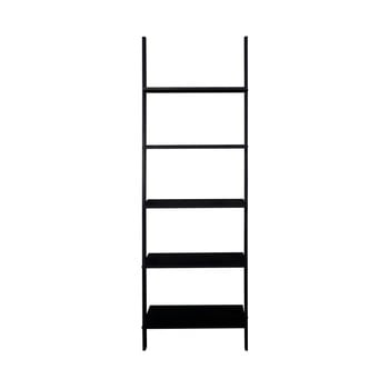Bibliotecă de perete actona seaford, înălțime 183 cm, negru - maro