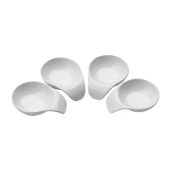 Set 4 boluri porțelan premier housewares serving