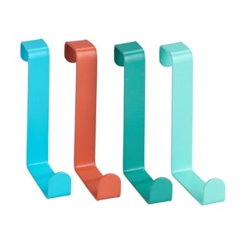 Set 4 cârlige suspendate wenko home, colorate
