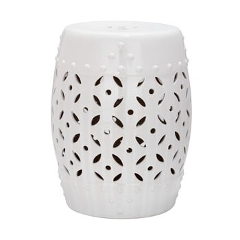 Masă din ceramică cyprus, alb