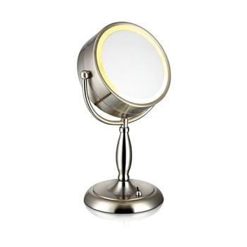 Oglindă de masă cu lumină markslöjd face, argintiu